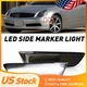 2x Smoke LED Side Light Marker For 2D 37803 Infiniti G35 Coupe Nissan Skyline