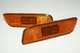 VOLVO S80 1999-2005 Amber Side Marker Lights LH+RH PAIR 2000 2001 2002 2003 2004
