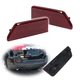 Dark Red Rear Bumper Reflector Driver + Passenger Pair For 2016 2017 GMC Terrain