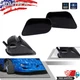 Smoked Black Front Bumper Turn Signal Lamps Covers X2 For 98-02 Pontiac Firebird