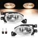 For Acura TSX 2006-2008 Clear Lens Fog Light Lamp Set Driver & Passenger Side