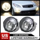 For Infiniti EX35/FX35/G25/G37/QX70/QX50 Bumper Fog Light Lamp Left & Right Side