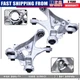 2Pcs Rear Left & Right Side Steering Knuckle For Tesla 3 2017-2023 1044411-00-F
