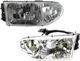 For 99-02 Quest & Villager Headlight Headlamp Head Light w/Bracket w/Bulb SET