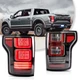 2*VLAND LED Tail Lights Fit For 15-20 Ford F150 F-150 Clear Rear Lamps Assembly