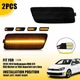 Sequential Smoke Amber Full LED Side Marker Light For VW MK6 Golf GTI 10-14 EPY
