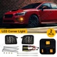 2X Smoked Sequential LED Front Turn Signal Lights For Subaru STI 15-17 WRX 15-20