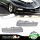 Frosted Clear LED DRL Signal Lights Pair For 93-97 Pontiac Firebird/Trans AM LS1