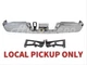 For 10-12 Dodge Ram 2500 3500 Rear Step Bumper Chrome Inner Bracket W/O Sensor For 10-12 Dodge Ram 2500 3500 Rear Step Bumper Chrome Inner Bracket W/O Sensor