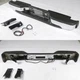 Chrome Rear Bumper For 1999-2007 Chevy Silverado GMC Sierra 2500HD 3500 W/o Park