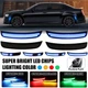 For 2015-2023 Chrysler 300 300C 300S Dynamic Front Rear LED Side Marker Lights For 2015-2023 Chrysler 300 300C 300S Dynamic Front Rear LED Side Marker Lights