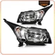 2Pcs Pair Headlights For 2011-2015 Chevy Cruze 4-Door Sedan 1.6L Black Housing