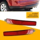US For GMC Acadia 2007-2012 Left Right Rear Bumper Reflector Light Red Lens 2PCS