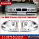 Corner Lights Parking Lamps Pair for BMW 7-Series E38 1999-2001 White