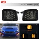 Sequential LED Front Turn Signal Lights Smoked For Subaru WRX STI 15-17 WRX 15-
