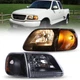 Pair Headlights For 1997-2003 Ford F-150 Replacement Headlamps Assembly