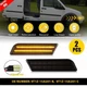 Pair For 2010-2013 Ford Transit Connect LED Side Marker Lights 9T1Z-15A201-C