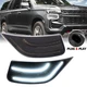 Front LED Side Marker Lights Smoke White For GMC Yukon Escalade suburban 2021-24