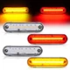 Clear Front & Rear Side Marker Lights For Mazda Miata 1990-1997 MX-5 1999-2005