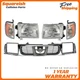 New Front Bumper Grille + Headlights + Corner Lamps For 98-2000 Nissan Frontier