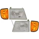 Headlight & Corner Light Set of 2 for 2004-2007 Ford E-150 Base, E-250 Base