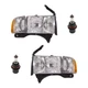 Headlight Bulb Kit Halogen For 1999-2002 Dodge Ram 1500 2500 3500