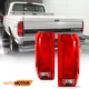For 1990-1996 Ford F-150 1990-1997 F-250 F-350 Tail Light Housing Left+Right Set