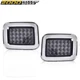 Fit For 2003-2009 Hummer H2 Smoked Front LED Corner Signal Lights Parking Lamps