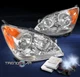 For 2008 2009 2010 Honda Odyssey Halogen Headlights Lamps Chrome w/8K Xenon HID