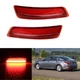 Red LED Bumper Reflector Turn Signal Stop Brake Lights For 13-18 Lexus ES250 350