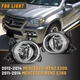 Pair Fog Lights for 2010-2011 MERCEDES-BENZ GL350 GL450 GL500 GL550 Bumper Lamp
