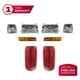Headlights + Parking + Tail Light Kit For 1992-1997 Ford Bronco F-150 F-250 F350