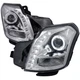 Fits 03-07 CADILLAC CTS Halo Projector Headlight With Clear Lens