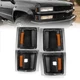 ANZO 521042 for 1994-1998 Chevy Blazer Corner Lights Black Housing Clear Lens W/