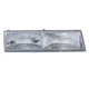 For 1989-1990 Cougar Front Right Headlight Clear Plastic V