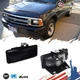 2PCS Smoked Housings Turn Signal Lights For 94-97 Chevy S10 Pickup Sonoma Blazer
