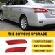 Bumper Reflector Set For 2013-2018 Nissan Sentra  SR SL Rear Left & Right EXC