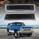 Pair Front Signal Side Marker Lights Smoke Fit For 81-91 GMC Chevy Pickup Truck