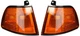 SPEC-D TUNING Amber Corner Signal Lights Compatible with 1990-1991 Lens 
