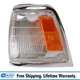 Left Corner Light Chrome Driver Side Fits 1992-1995 Toyota Pickup TO2520127