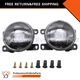 Pair LED Fog Lights Front Bumper Lamp For Subaru XV 2013-2019 Impreza 2012-2018 Pair LED Fog Lights Front Bumper Lamp For Subaru XV 2013-2019 Impreza 2012-2018