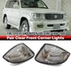 For Toyota Landcruiser 100 Series 98-05 2x Clear Front Corner Light Paking Lamp