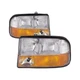 Headlights w/Fog Set Fits 1998-2004 GMC Sonoma / 98-01 Jimmy GM2502173 GM2503173 Headlights w/Fog Set Fits 1998-2004 GMC Sonoma / 98-01 Jimmy GM2502173 GM2503173
