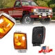 Amber Lens Front Side Marker Corner Lights For 1984-1986 Toyota Pickup & 4Runner