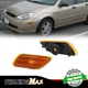 For 2000-2004 Ford Focus Amber Front SideMarker Parking Lamp Housings LH RH Pair