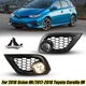 For 2016 Scion IM Fog Lights for 2017 2018 Toyota Corolla IM Clear Lens Wiring
