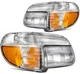 Front+Right+Left For 1995-2001 Ford Explorer Headlight Assembly