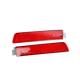 For 2013-2018 Nissan Sentra Red Bumper Reflector Set Rear Left Right Accessories