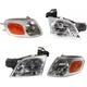 Headlight Set Halogen For 97-05 Chevrolet Venture Oldsmobile Silhouette Pontiac