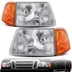 Headlights For 2001-2011 Ford Ranger XL XLT Chrome Corner Turn Signal Light 